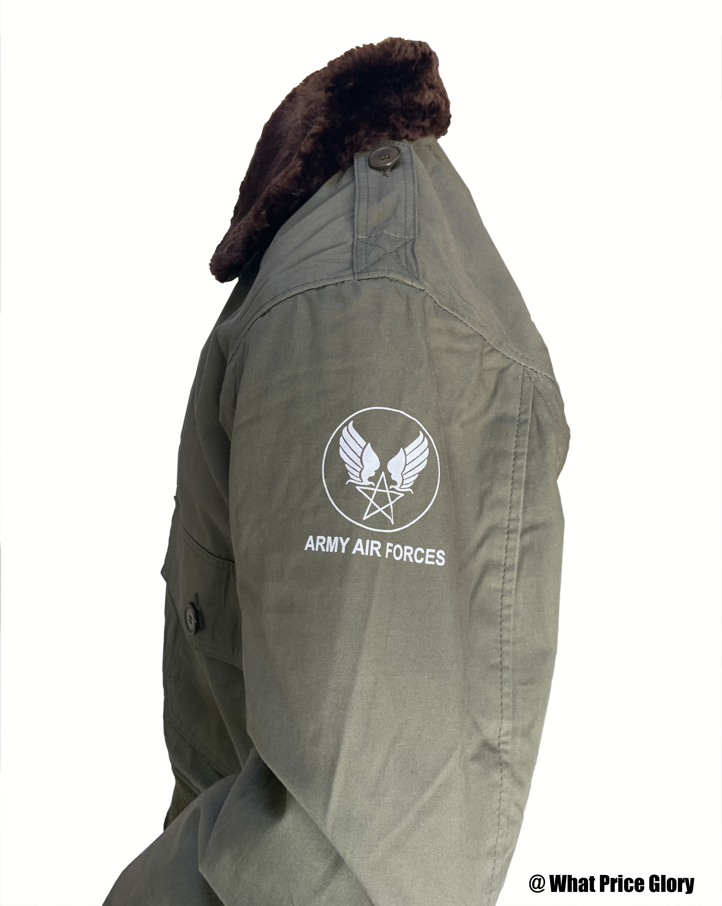B-10 ARMY AIR FORCE ミリタリージャケット オリーブグリーン 【公式通販】 B-10 ARMY AIR FORCE ミリタリージャケット オリーブグリーン 【公式通販】